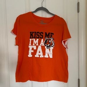 NFL Cincinnati Bengals ladies t-shirt XL
